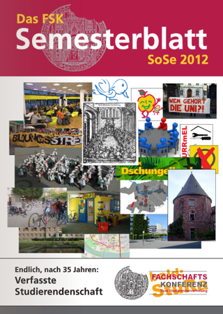 FSK Semesterblatt Sommersemester 2012